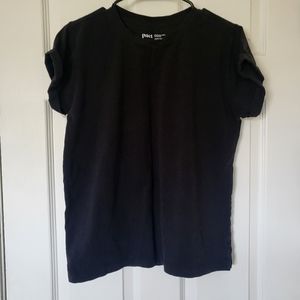 Pact cuffed T shirt size M